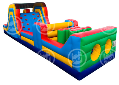 obstacle course, inflatable obstacle course