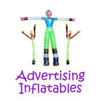 Claremont advertising inflatable rentals