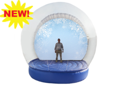 inflatable snow globe rental