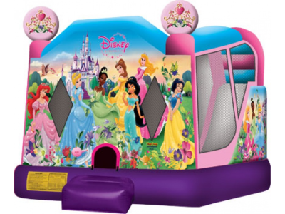 disney princess inflatable magic castle bed