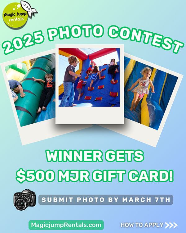 Magic Jump Rentals Photo Contest - $500 Gift Card Prize