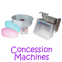 Commerce Concession machine rentals