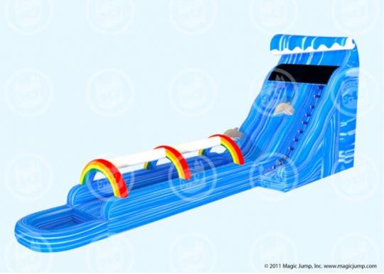 Giant Wave Slip And Slide Giant Inflatable Waterslide Magic