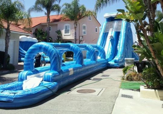 Super Giant Wave Slip And Slide Rent Giant Inflatable Waterslide