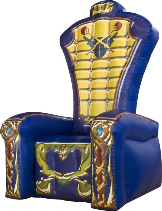 prince throne inflatable 