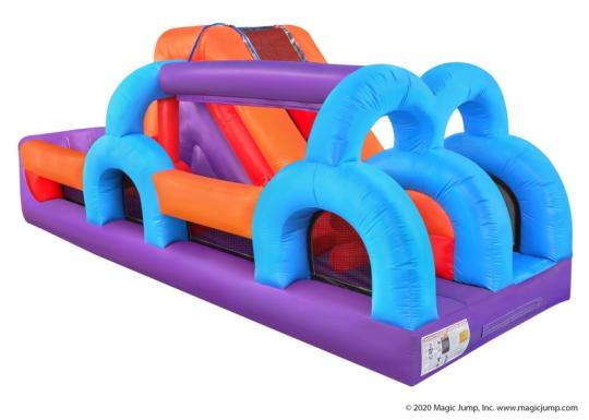 U Obstacle Course Inflatable Rental