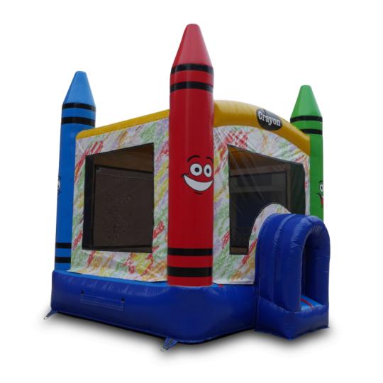 Inflatable Crayon Bounce House Rental