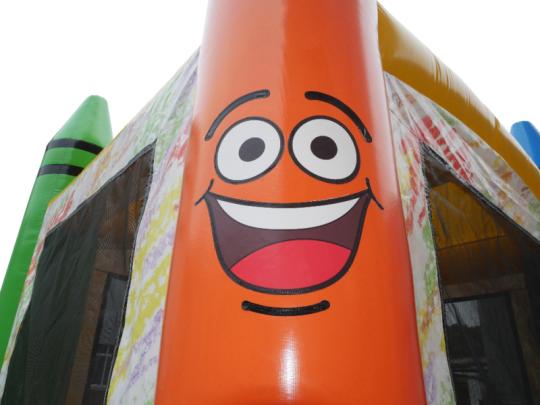 Crayon Inflatable Bounce House