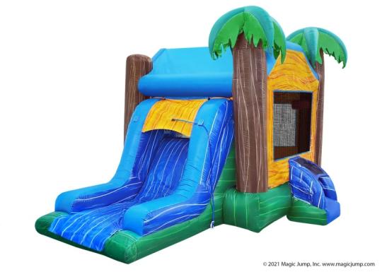 Tropical Bounce and Slide