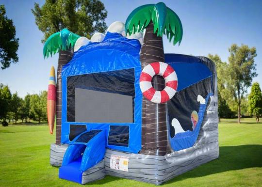 4in1 Large Malibu Bounce and Slide Combo