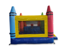 Mini Crayon Toddler Bounce House Slide