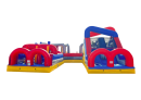 69 U Shaped Obstacle Course Inflatable 