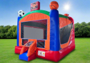 4in1 Large Sports Bounce and Slide Combo 