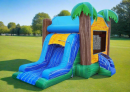 Lite Tropical Bounce and Slide Inflatable Combo