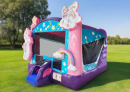 Large 4in1 Unicorn Waterslide Bounce House Inflatable Combo